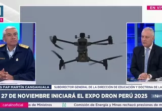 EXPODRON 2025: Feria internacional de drones llega a Lima