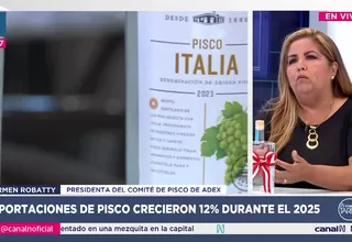 Exportaciones de pisco crecieron 12% y apuntan a Asia