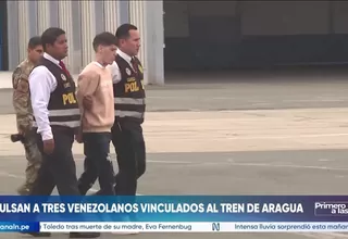 Expulsan del Perú a tres venezolanos vinculados al Tren de Aragua