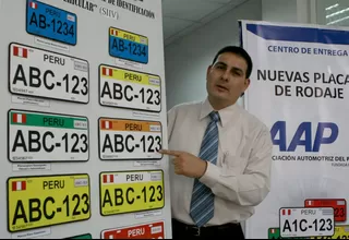 Amplían plazo para cambio de placas hasta el 31 de agosto