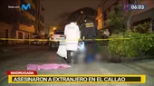 Extranjero fue asesinado en el Callao - Noticias de extranjeros