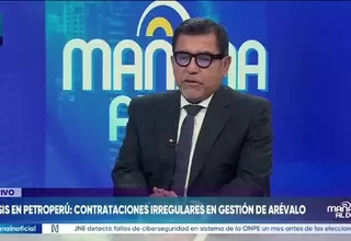 Exviceministro de Economía cuestiona contrataciones en Petroperú