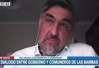 Exviceministro Molina: Gobierno tuvo poca claridad de conjunto en los conflictos sociales