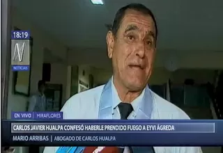 Eyvi Ágreda: agresor planificó el ataque hace un mes, según su abogado