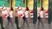 Facebook: mujer insulta y golpea a policía con un zapato - Noticias de agresion-fisica