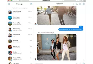 Facebook estrenó Messenger en versión para la web