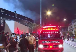 Un fallecido y 45 heridos durante incidente en estadio Matute