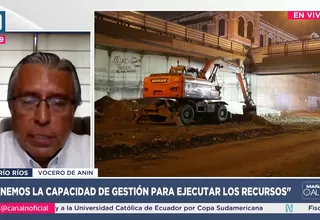 Falta de presupuesto frena 24 obras de la ANIN en cinco regiones