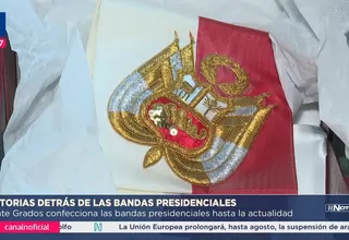 La familia Grados y su historia con la banda presidencial