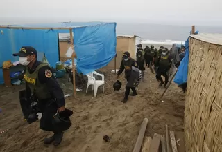 Familias desalojadas de Lomo de Corvina continúan acampando en las calles