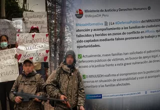 Familias de peruanos en Rusia piden defensa legal al Estado