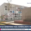 Familias visitan cementerio de 'Nueva Esperanza' en Villa Mar&iacute;a del Triunfo para homenajear a mam&aacute;