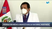 Federación Médica Peruana anuncia huelga nacional indefinida para enero de 2021 - Noticias de huelga-profesores