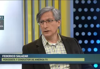 Federico Salazar: "El Congreso no ha sido eficiente"