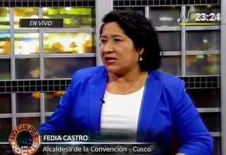 Fedia Castro: protestas en La Convención tienen interés político