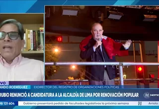 Fernando Rodríguez: Renuncia de Luis Rubio busca reelección directa