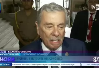 Fernando Rospigliosi: “Dejemos que las instituciones resuelvan el proceso”