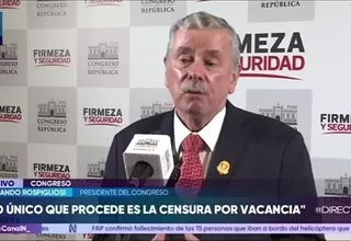 Rospigliosi advierte que indulto a Castillo violaría la Constitución
