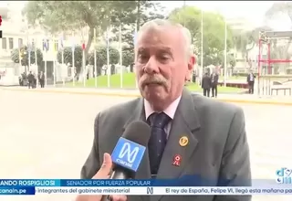 Fernando Rospigliosi pide investigar a Roberto Sánchez por chats sobre presunto recorte de sueldos