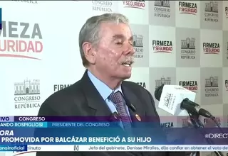 Fernando Rospigliosi pide sensatez y tranquilidad ante voto de confianza