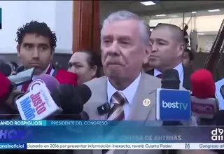 Fernando Rospigliosi rechaza posible indulto a Pedro Castillo
