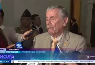 Fernando Rospigliosi sobre Balcázar: “Censura no es el camino, debe ser vacancia”