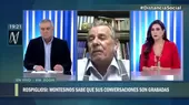 Rospigliosi: Montesinos sabe que sus conversaciones están siendo grabadas - Noticias de vladimiro-montesimos