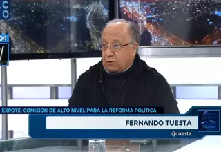 Fernando Tuesta: "La reforma política pasaba por un acuerdo entre las bancadas"