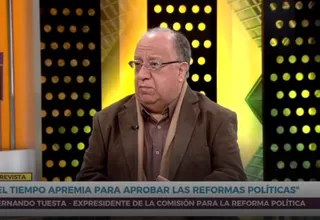 Fernando Tuesta: El tiempo apremia para aprobar las reformas políticas