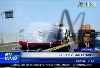 Ministerio Público incautó lujoso Ferrari de Gerald Oropeza