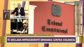 Augusto Ferrero: "Nos fastidió la actitud de Ledesma a quien yo encumbré a la presidencia del TC" - Noticias de augusto-ferrero