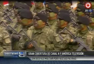 Fiesta de la Patria: Así fue la cobertura de Canal N en el Desfile Militar