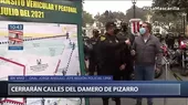 Fiestas Patrias: Cerrarán calles del Damero de Pizarro  - Noticias de fiestas-patrias