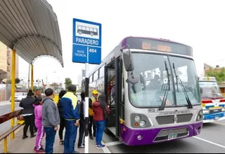 Fiestas Patrias: corredores Morado y Verde modificarán recorrido por Parada Militar