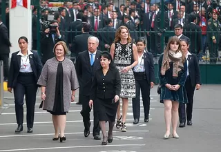 Fiestas Patrias: hijas de PPK captaron todas las miradas al llegar al Legislativo