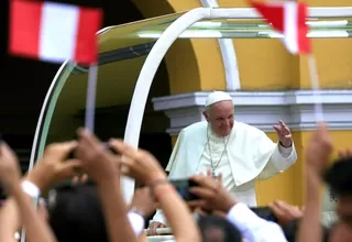 Papa Francisco dedicó saludo al pueblo peruano por Fiestas Patrias