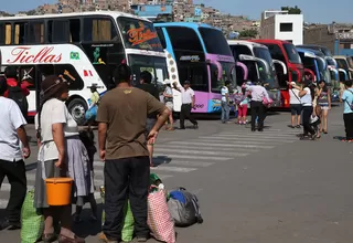 Fiestas Patrias: en terminal de Fiori hay poco personal policial y de Sutran