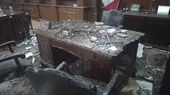 Filtración ocasionó colapso de techo del despacho de la congresista Patricia Juárez - Noticias de techo