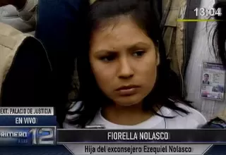 Fiorella Nolasco realizó nueva marcha para pedir justicia por crimen de su padre