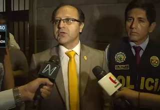 Fiscal Castro sobre allanamiento: Hijos de magistrado trataron de retirar US$ 300 mil