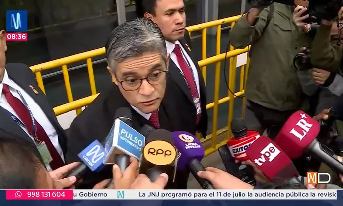 Fiscal José Domingo Pérez Denuncia Presiones Internas Y Externas Canal N