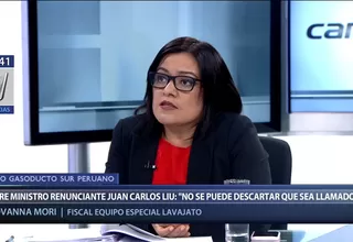 Fiscal Mori sobre Liu Yonsen: No se puede descartar que sea llamado a declarar