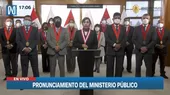 Fiscal de la Nación: "No estamos a favor ni en contra de nadie" - Noticias de andre-gomes