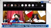 Fiscal de la Nación sobre caso Patricia Chirinos: "No tengo facultades" - Noticias de zoraida-avalos