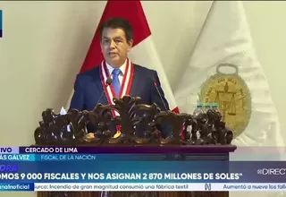 Tomás Gálvez advirtió que la brecha presupuestaria podría afectar el funcionamiento del Ministerio Público