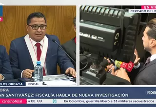 Fiscal Ordaya: Investigación no responde a cálculos políticos