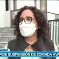 Fiscal Rocío Sánchez pide suspender a Zoraida Ávalos por interferir en caso Cuellos Blancos
