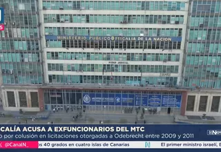 Fiscalía acusa a exfuncionarios del MTC por colusión agravada en caso Odebrecht