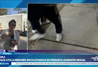 Fiscalía citó a menores involucrados en una presunta agresión sexual en contra de una escolar en Talara