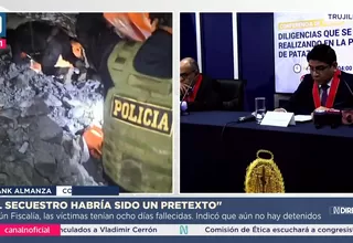 Fiscalía descarta secuestro en asesinato de trabajadores en Pataz